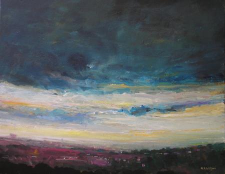 Dawn Storm Sky over Sheffield