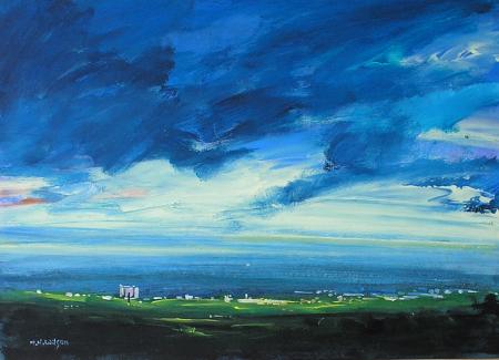 Evening Sunlight over Sheffield