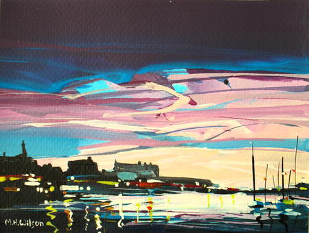 Evening Harbour Sunset 1