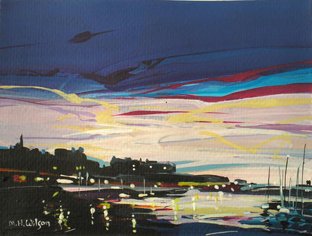 Evening Harbour Sunset 2