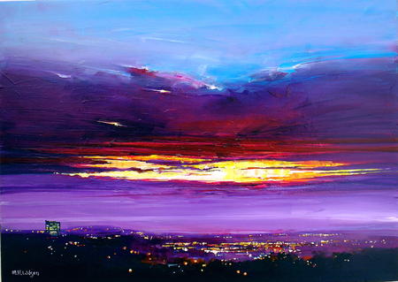 Dawn Crack, City Sunrise