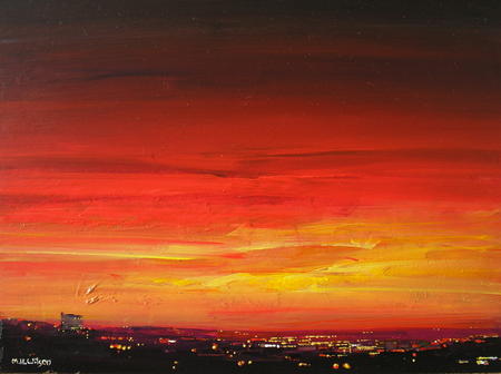 RED SUNSET CITY 2