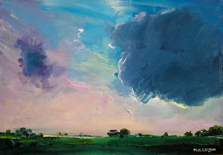 Big Cloud (Evening Sky, Ringinglow)