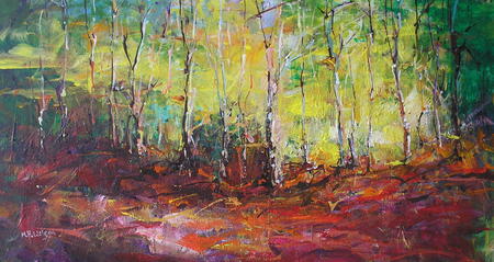 Morning Autumn Sunlight