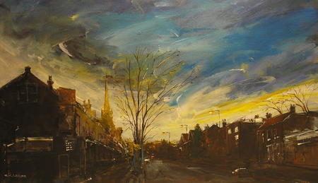 Evening Sunlight, Ecclesall Road