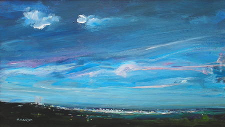 Evening Sky and Sunlight over Sheffield