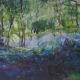 Bluebells [Ecclesall Woods] - Acrylic