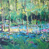 Bluebells 07 [Ecclesall Woods] no.4 - Acrylic