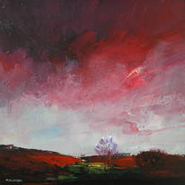 Red Sky Curbar Edge