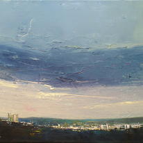 Evening Grey Sky, Storm Light