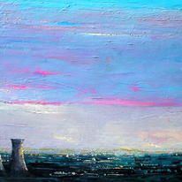 Evening Sky, Tinsley Towers