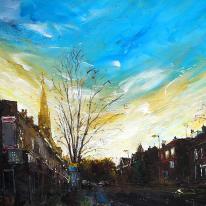 Autumn Winter Sunlight, Ecclesall Road 2