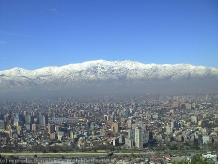 Panoramic Santiago 