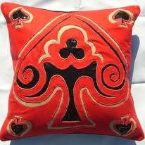 Ace of Spades cushion