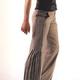 Pleated cashmere trousers
