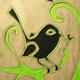 Beige and Green Bird…