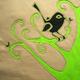 Beige and Green bird…