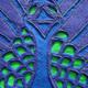 Peacock cushion