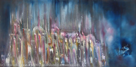 Castle in Rain