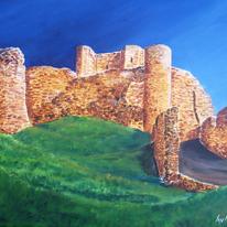 conisbrough castle, south yorkshire