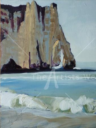 Etretat, Early Spring Breakers