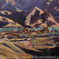 Draa Valley, Afternoon Light