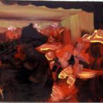 Big Spring Stampede 6, study for 9