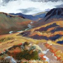 Road to Strath Ossian Corrar Estate