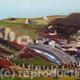 Etretat Village in Winter