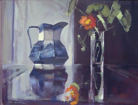 Still life with Spode jug