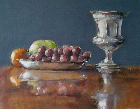 Still life with grapes