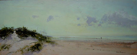 East coast beach. at the Southwold Gallery