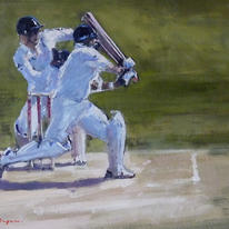 Tendulkar pulling pietersen for four, EngvIndia aug 2011 11x14