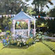 The May Fair garden