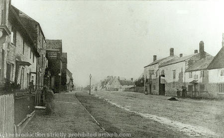 Flying Horse pub Brackley c.1870