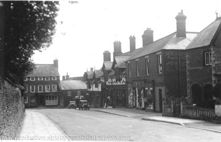 Banbury road, Brackley c. 1900