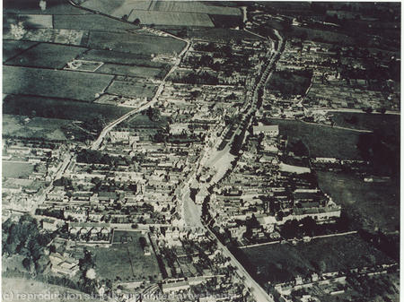 Brackley from the air c.1925