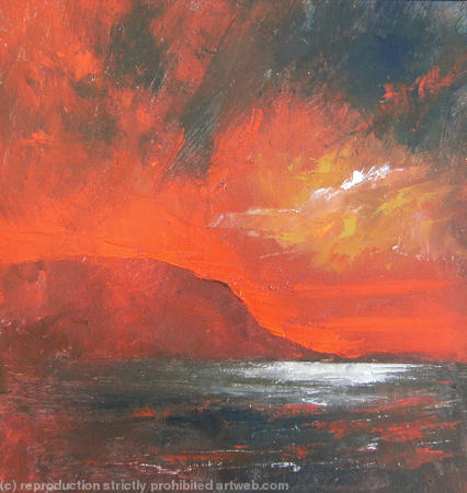 Red Craignish Sunset