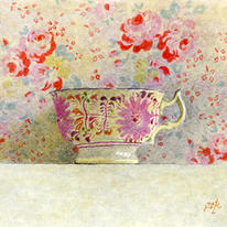 Pink cup