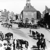 Army manoeuvres Brackley, 1913