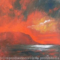 Red Craignish Sunset