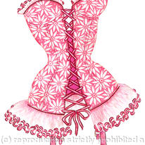 Pink Daisy Basque (B1)
