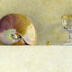 Nautilus shell and goblet