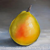 Comice - oil on panel