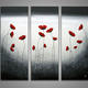 Vincent Poppies | | 97 x 81cm | Acrylic on canvas Vincent Poppies