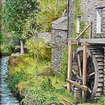Stockghyll Water Wheel.