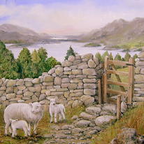 Derwent Water from Walla Crag