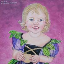 Evie Portrait 40x40