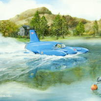 Bluebird on Coniston
