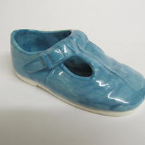 Turquoise shoe